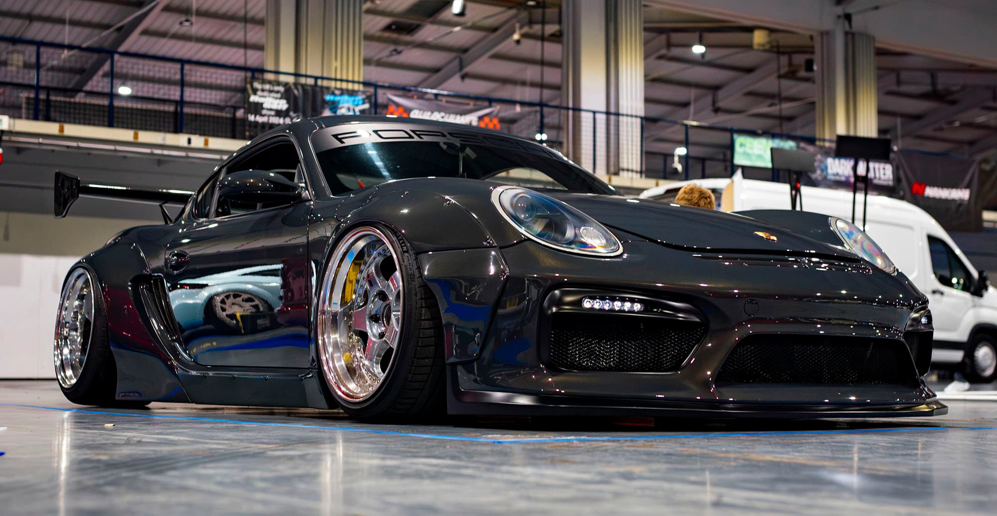 Vehicle featured at Ultimate Dubs UK 2024 with Air Lift Performance