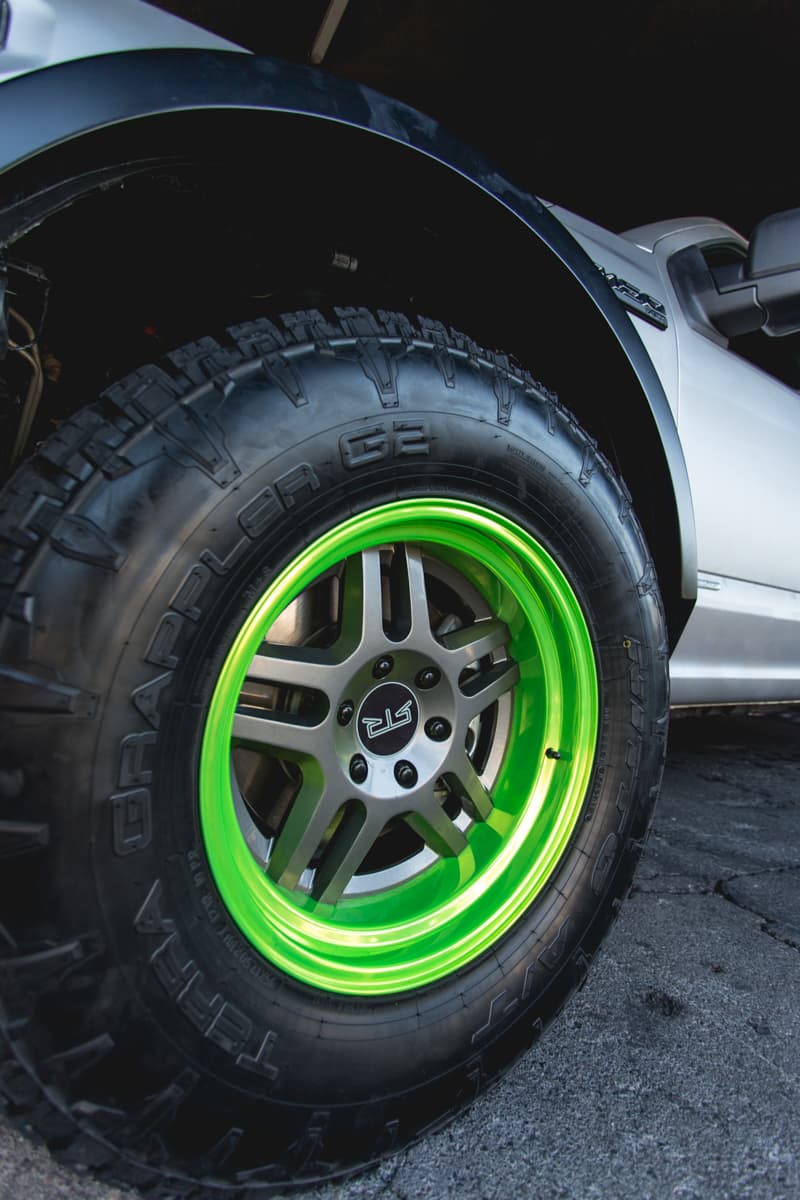 Vaughn Gittin Jr. RTR 2015 Ford F-150 truck on Air Lift Performance air suspension