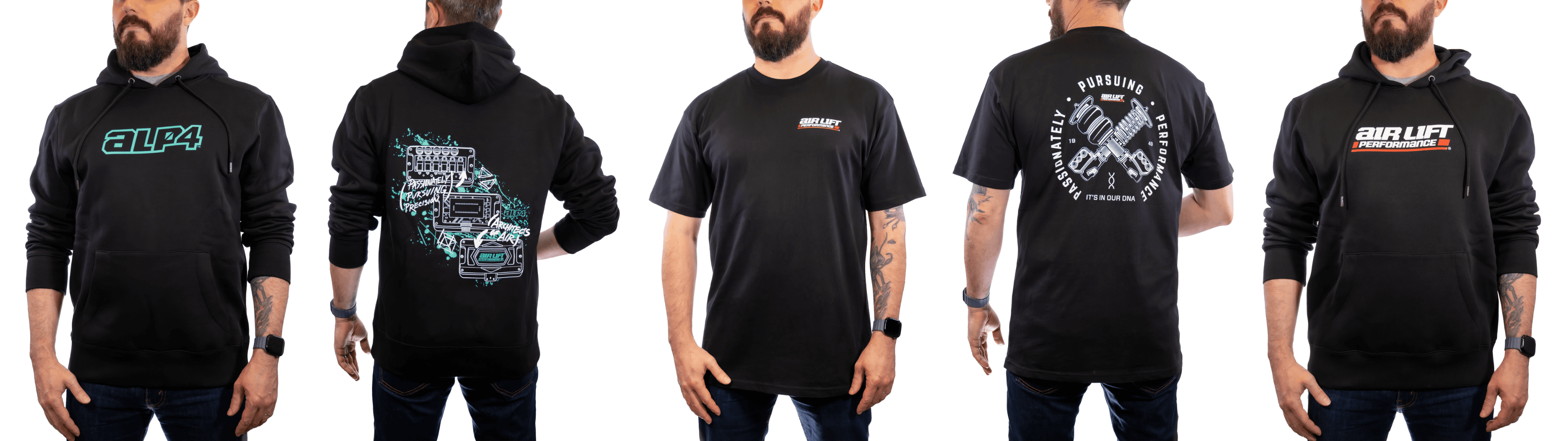 Man wearing Air Lift Performance Apparel